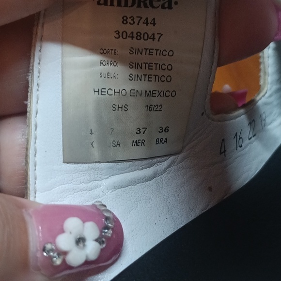 Andrea platform sandals size 7 Y2k Style - Picture 7 of 9